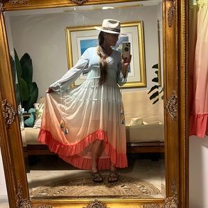 Small- I am at 38D. Fits like a medium-No name dress💥🤩